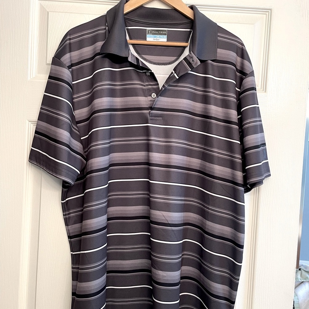 Great condition Mens PGA Tour XXL Polo Golf Shirt